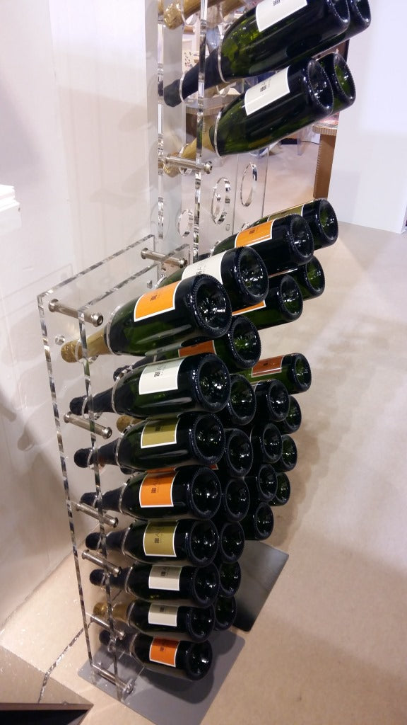COLUMN WINE RACK PLEXIGLASS