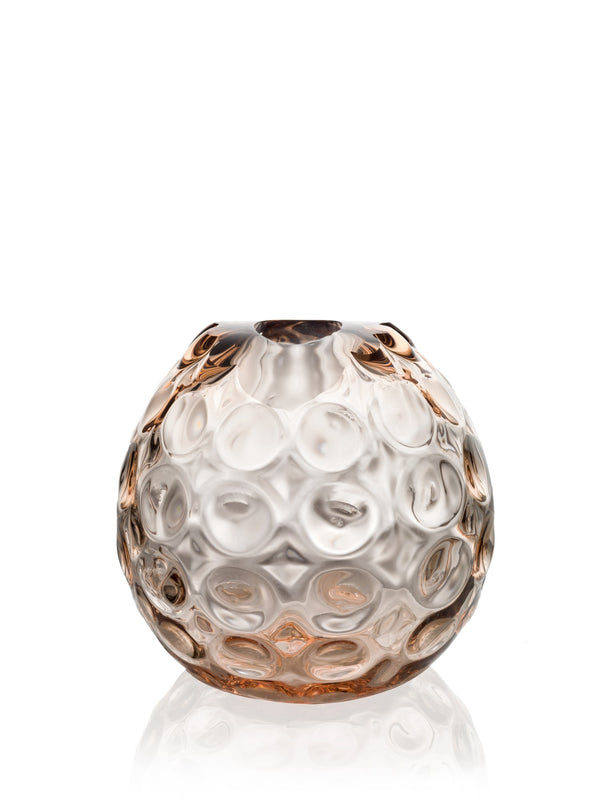 LES DUEX AMIS VASE H.20 GLOSSY ANTIQUE PINK