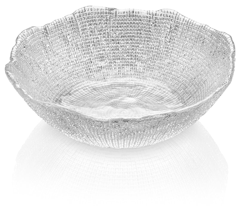 DIAMANTE' SALAD BOWL CLEAR